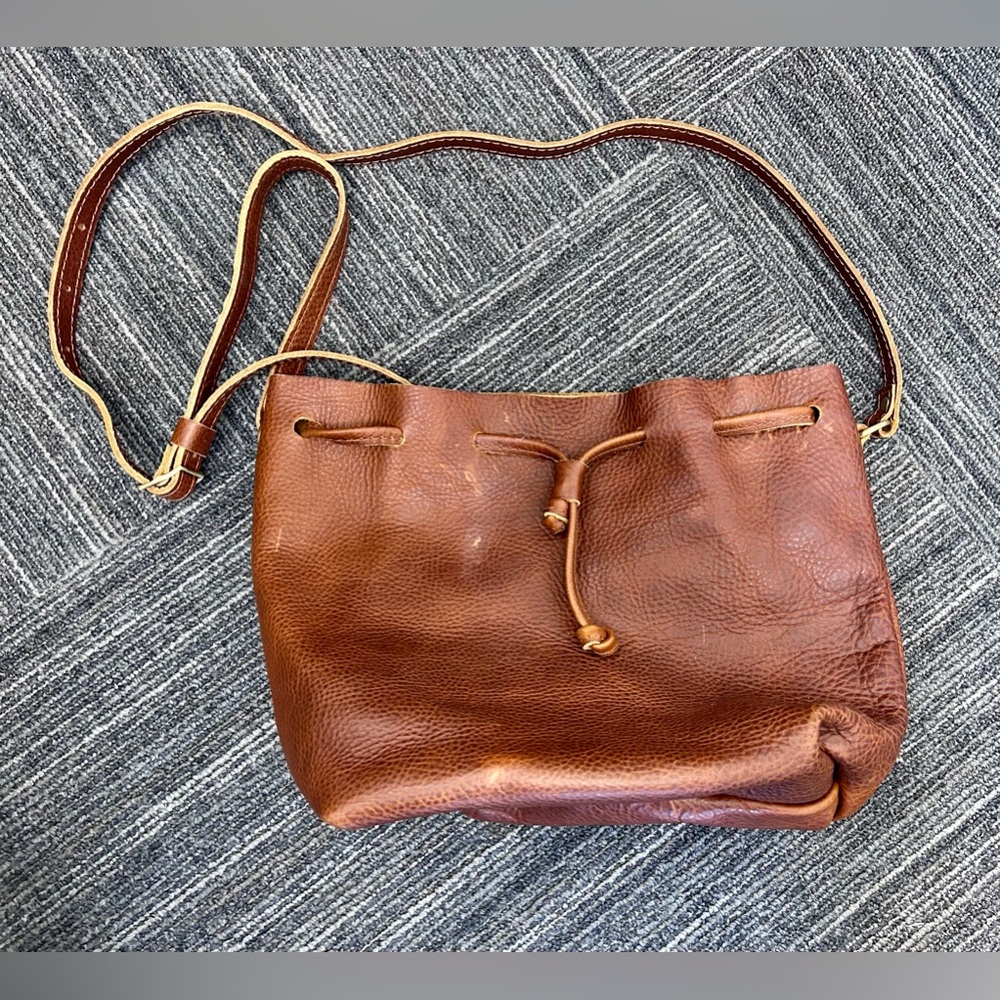 Portland Leather Goods Bucket Bag